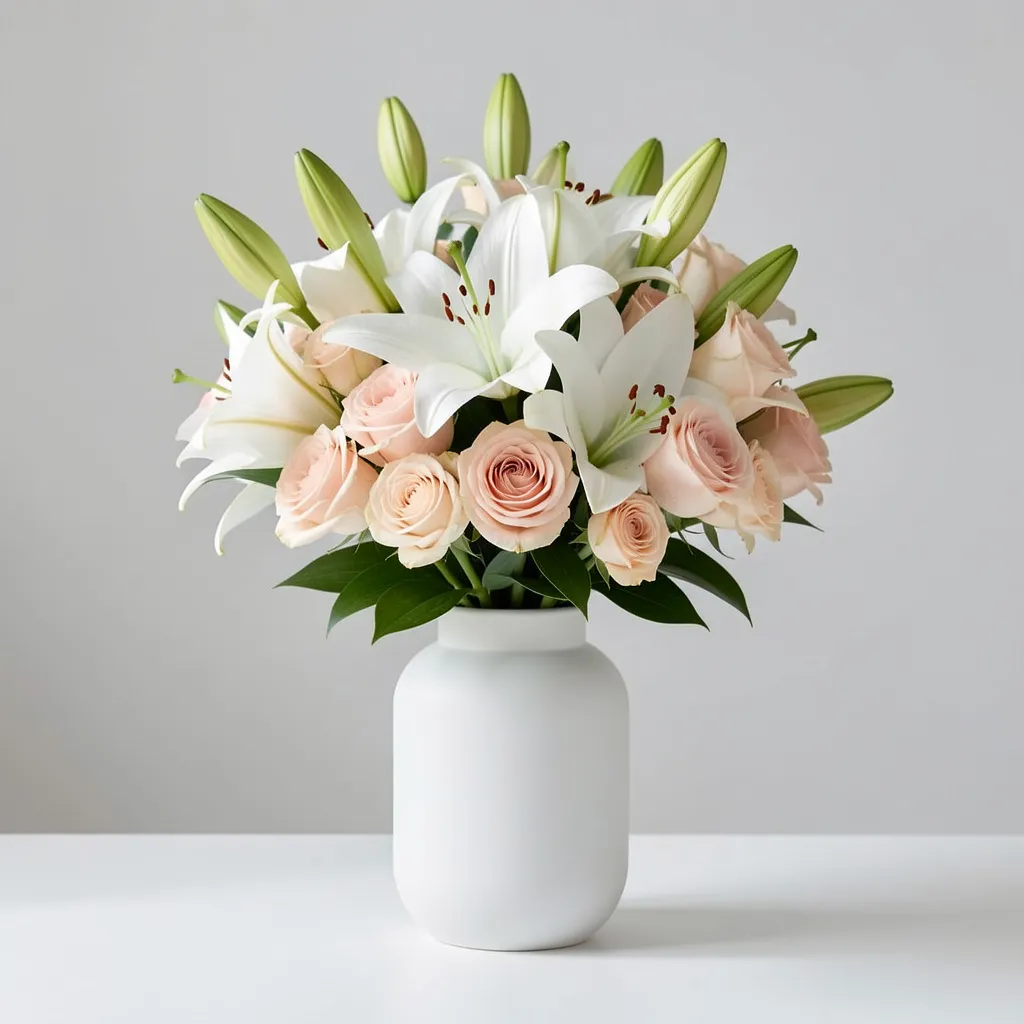 Beautiful modern bouquet arrangement