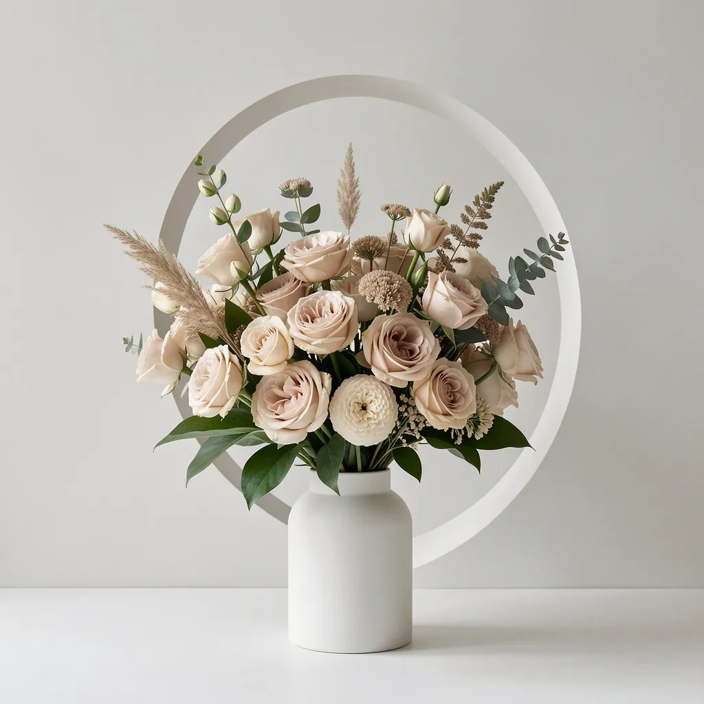 Modern Minimalist Arrangement